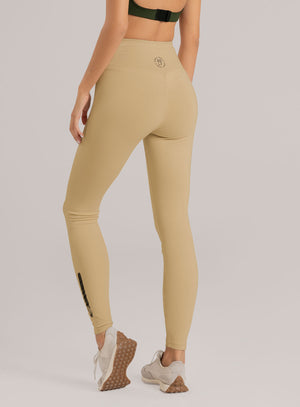 LEGGINS DEPORTIVO AURA EN TELA SUPLEX 33 BEIGE