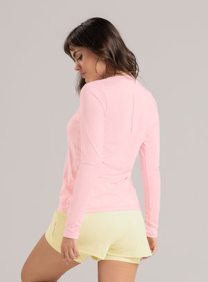 BUSO DEPORTIVO SEMI AJUSTADO DE CUELLO REDONDO 40 ROSADO
