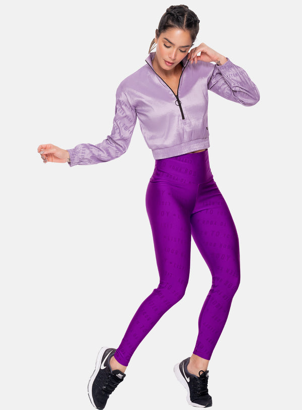 LEGGINS DEPORTIVO TELA EFECTO BRILLANTE REF: 103413