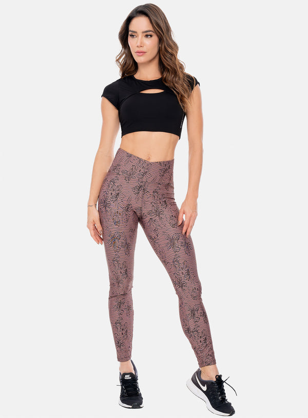 LEGGINS DEPORTIVO EN TELA JAQUARD REF:105963