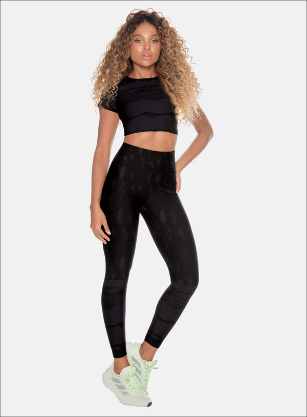 LEGGINS DEPORTIVO POLIAMIDA JACQUARD  REF: 110193