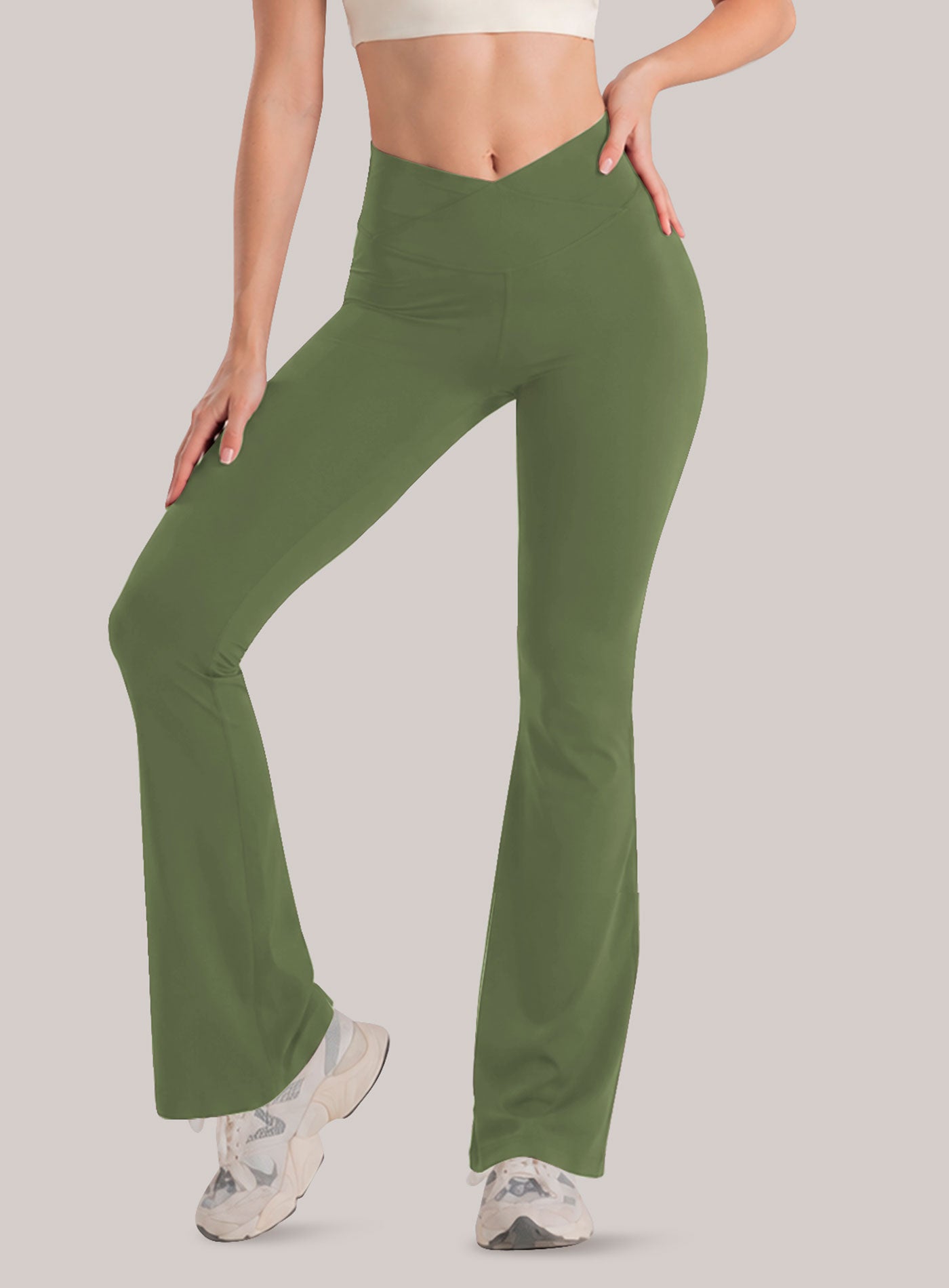 PANTALÓN TELA SHERY BOOTCUT ACAMPANADO