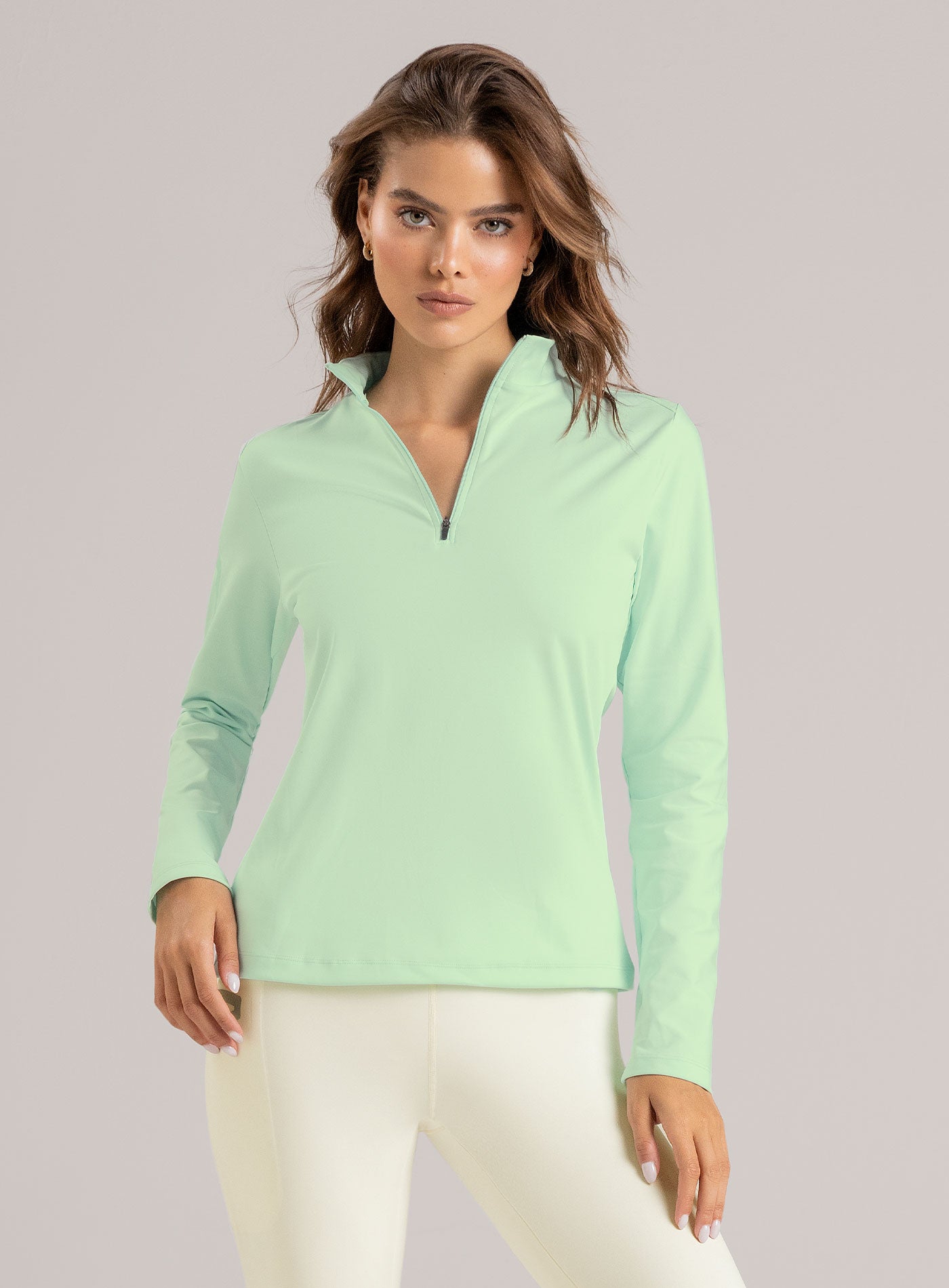 CHAQUETA DEPORTIVA ALMA EN TELA KIARA 51 VERDE
