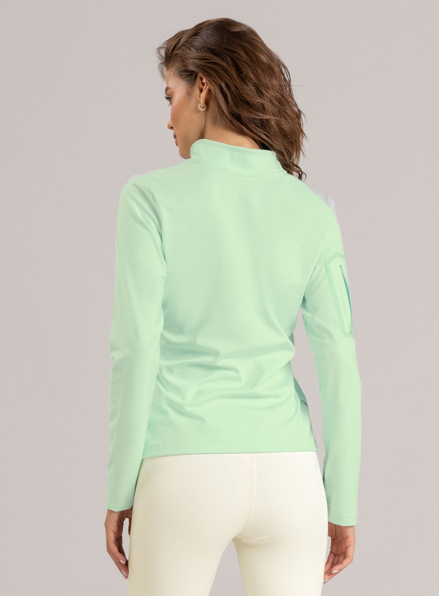CHAQUETA DEPORTIVA ALMA EN TELA KIARA 51 VERDE