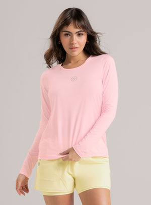 BUSO DEPORTIVO SEMI AJUSTADO DE CUELLO REDONDO 40 ROSADO