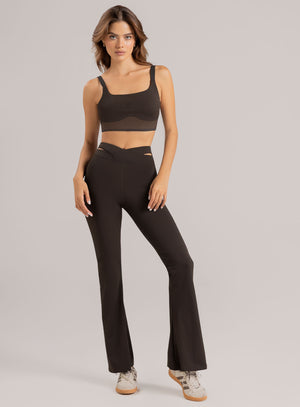 LEGGINS DEPORTIVO AZURA EN TELA KIARA 20 CAFÉ