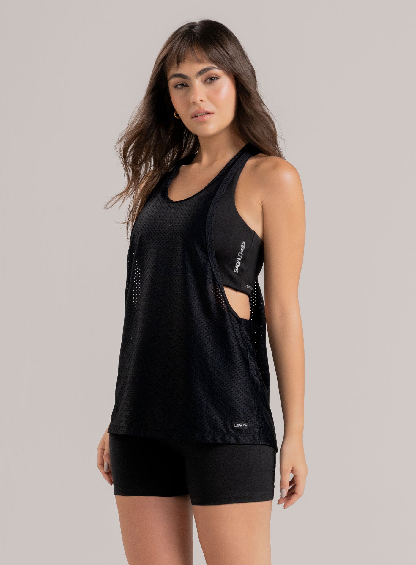 CAMISILLA DEPORTIVA SELENE 1 NEGRO