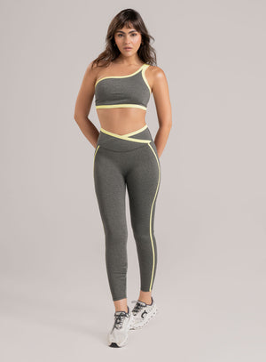 LEGGINS DEPORTIVO OPALE EN TELA SUPLEX 13 AMARILLO