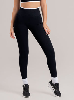 LEGGINS DEPORTIVO VENUS SIN COSTURAS 1 NEGRO