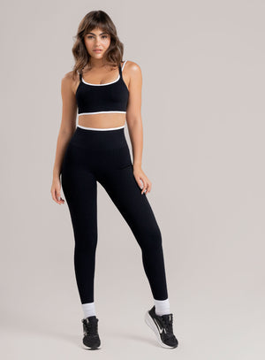 LEGGINS DEPORTIVO VENUS SIN COSTURAS 1 NEGRO