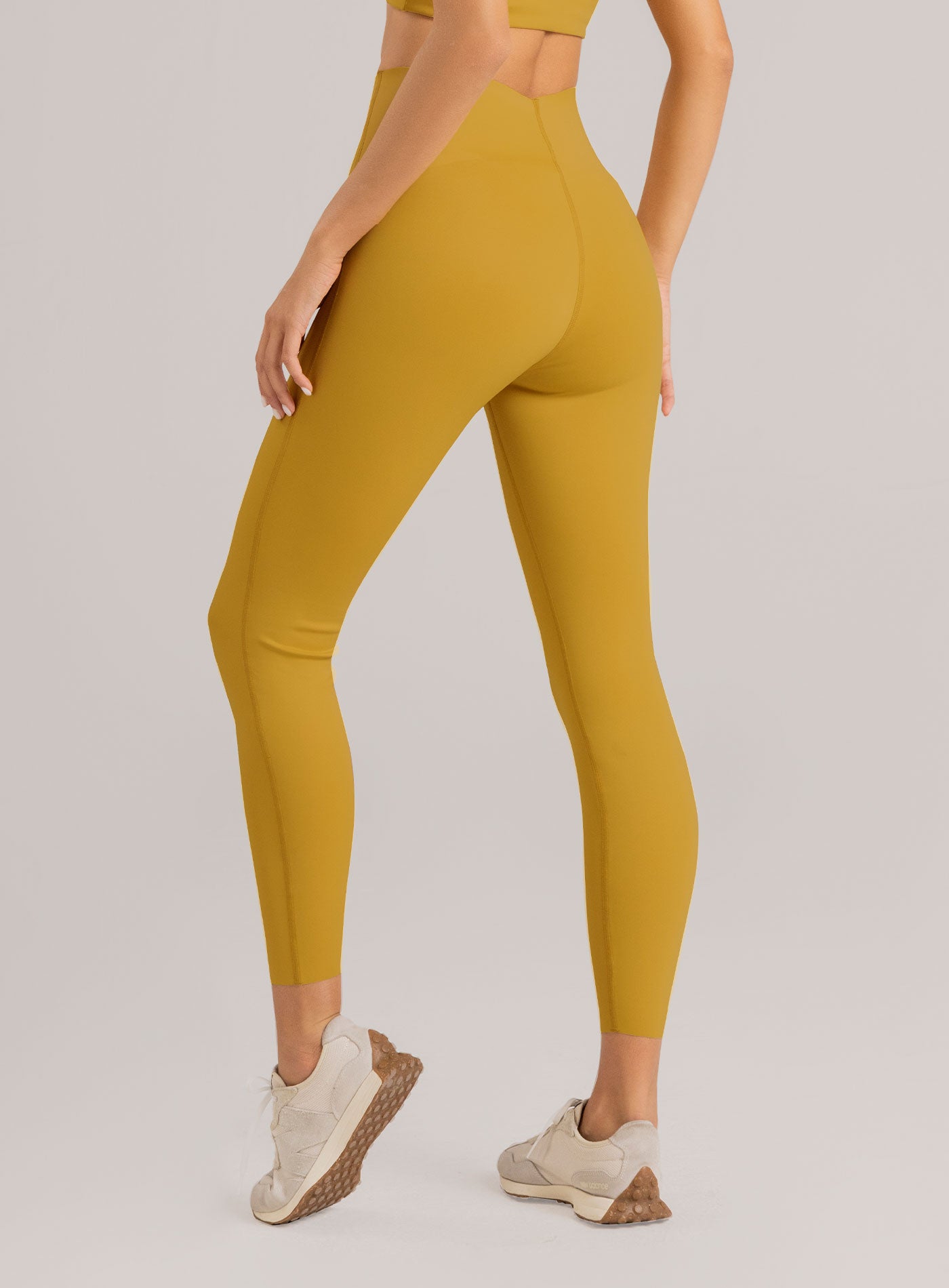 LEGGINS DEPORTIVO SOFT 60 MOSTAZA