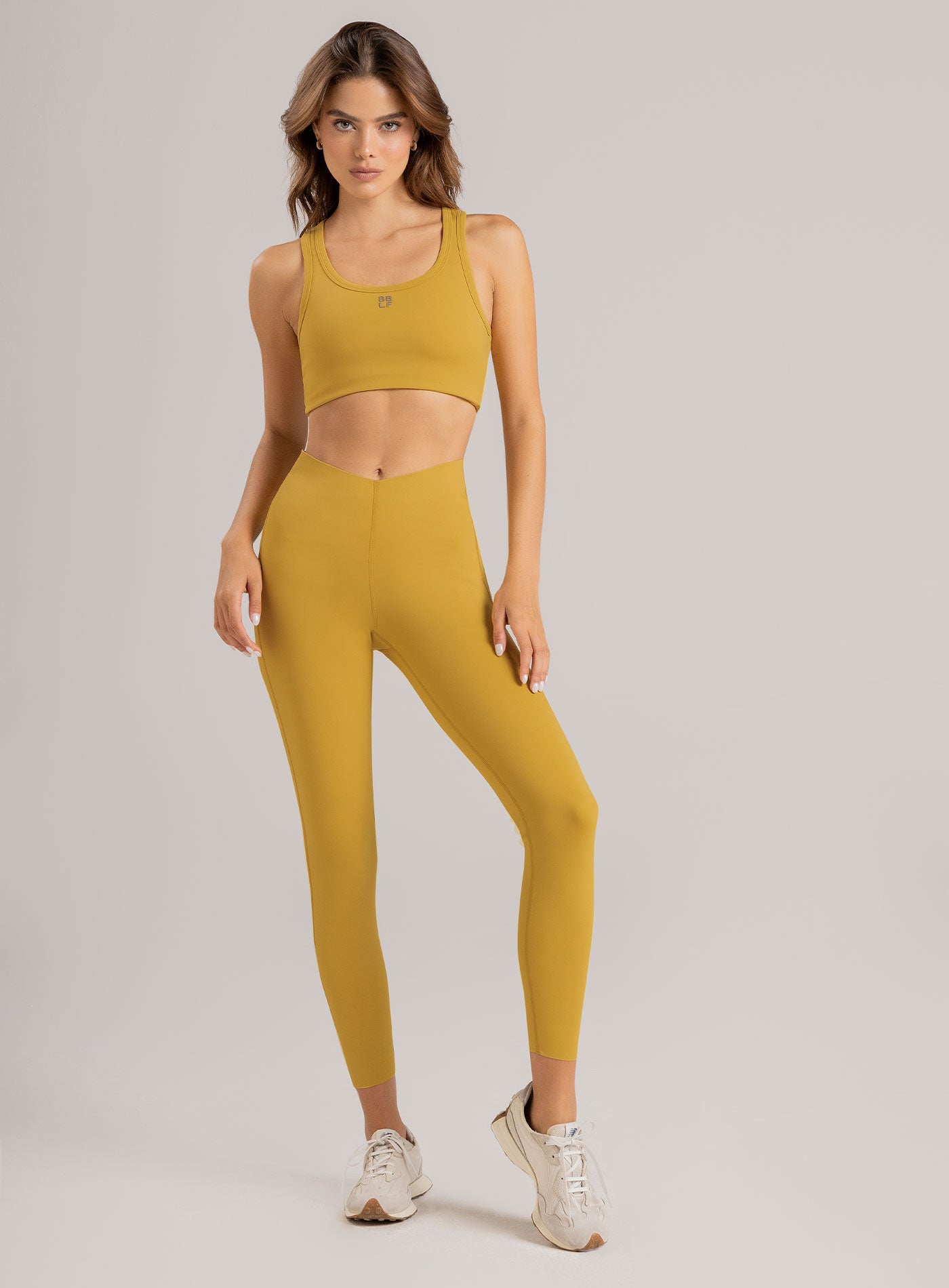 LEGGINS DEPORTIVO SOFT 60 MOSTAZA