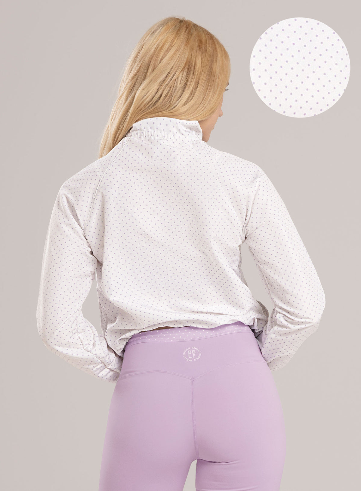 Chaqueta deportiva ruchi, color lila baby