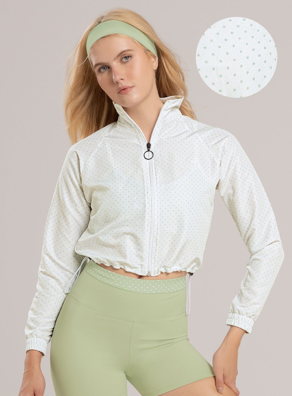 Chaqueta deportiva ruchi, color verde
