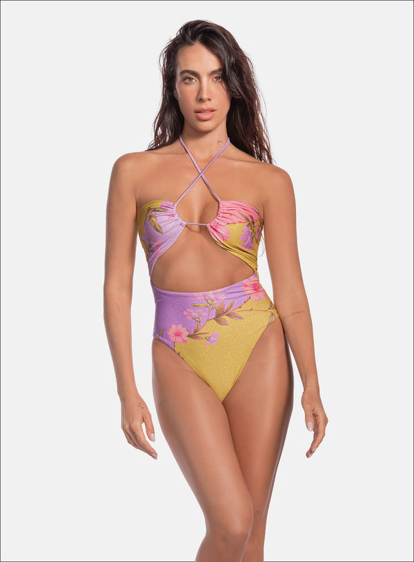 VESTIDO DE BAÑO POLIÉSTER   REF: 19094