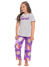 PANTALÓN Y CAMISETA NIÑA POLIÉSTER REF:00108